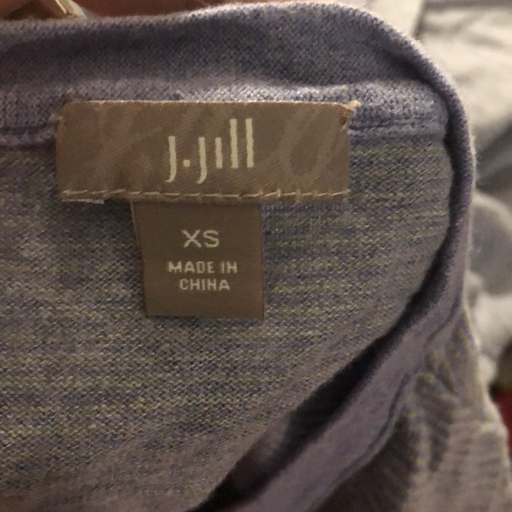 J.Jill Striped Cardigan, size XS - Picture 7 of 7